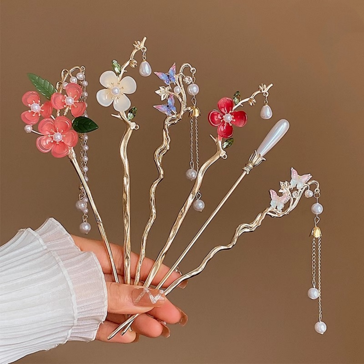 Supply Florist - 2025 nova flor hairpin para mulheres