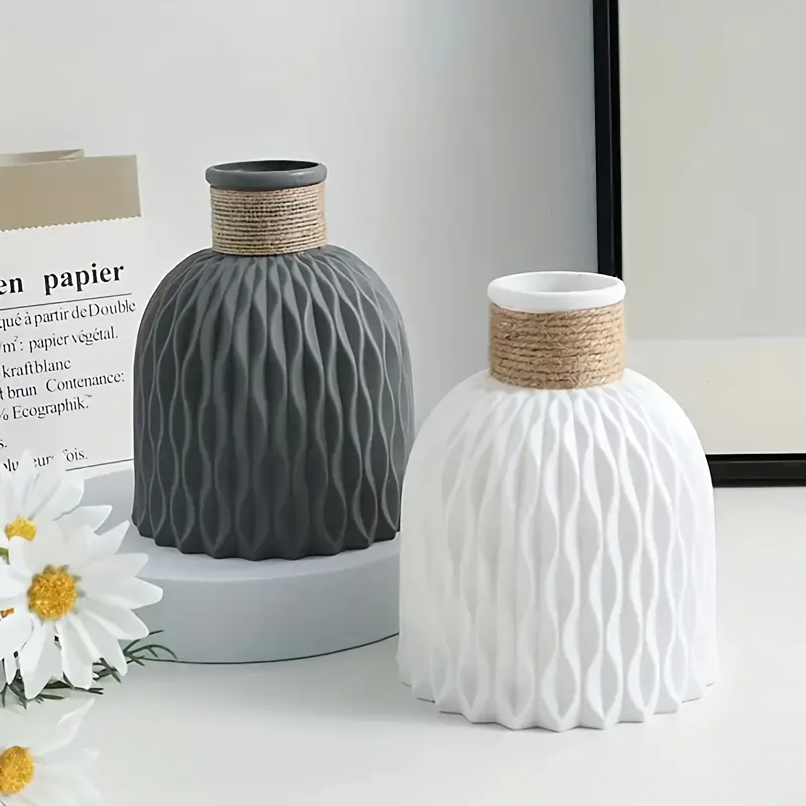 Diy vaso de ondulação de água  - Florist Supply Vases avaliação e preço