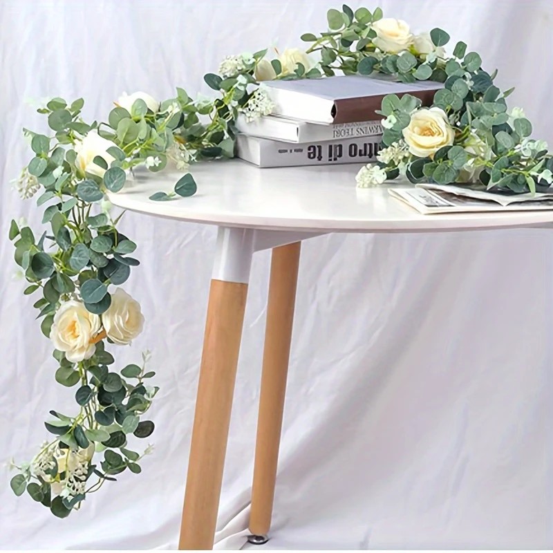 Guirlanda de Eucalipto e Rosas - Eucalyptus Preserved avaliação e preço