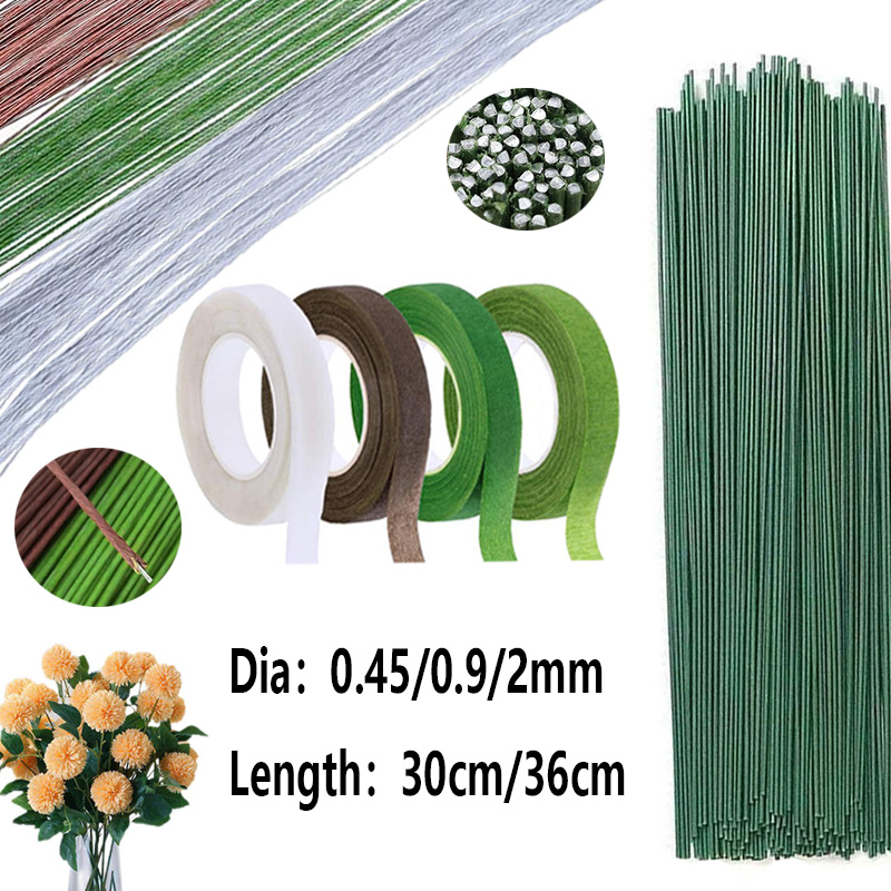 Hastes de fio floral verde cla - Florist Supply Bulk avaliação e preço